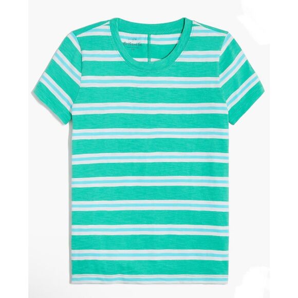 J. Crew Striped Girlfriend Tee Size M - Picture 1 of 7